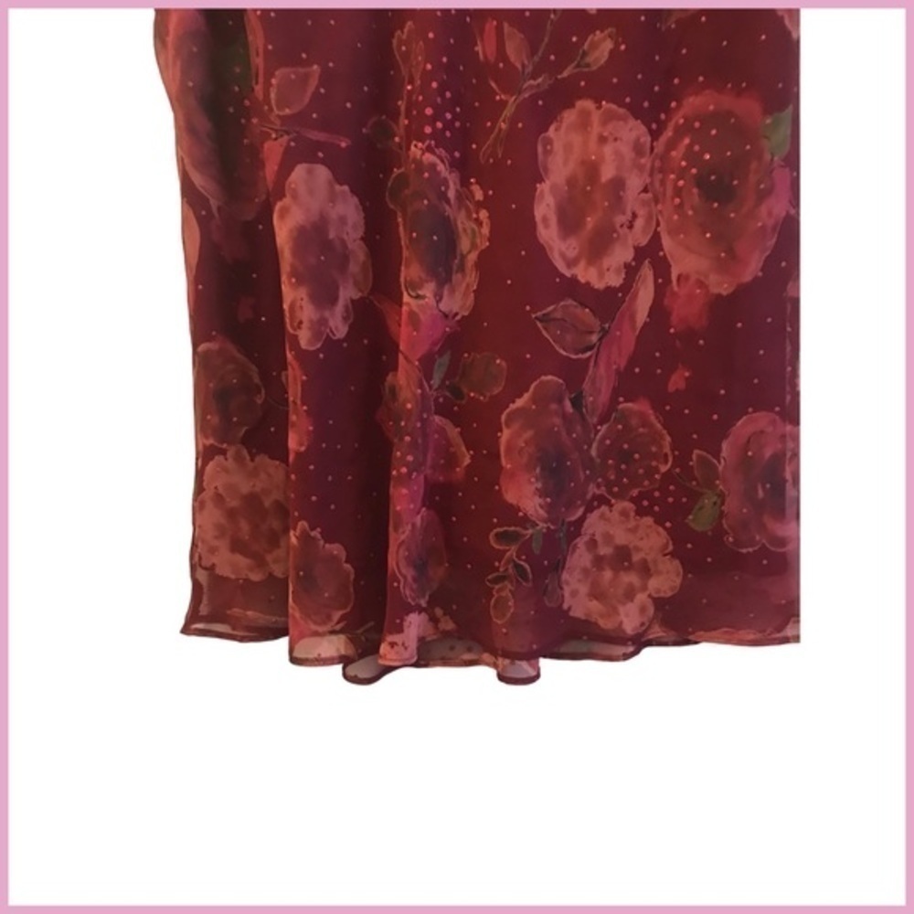 Tailor Floral Skirt with Tiny Embellishments Size 10 - Picture 6 of 10